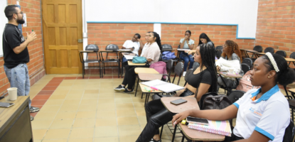 Visita Académica del Docente Gustavo Vásquez en el curso fundamentos de Psicoanálisis